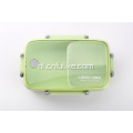 Hoge kwaliteit Bamboo Fiber Lunch Box Organizer